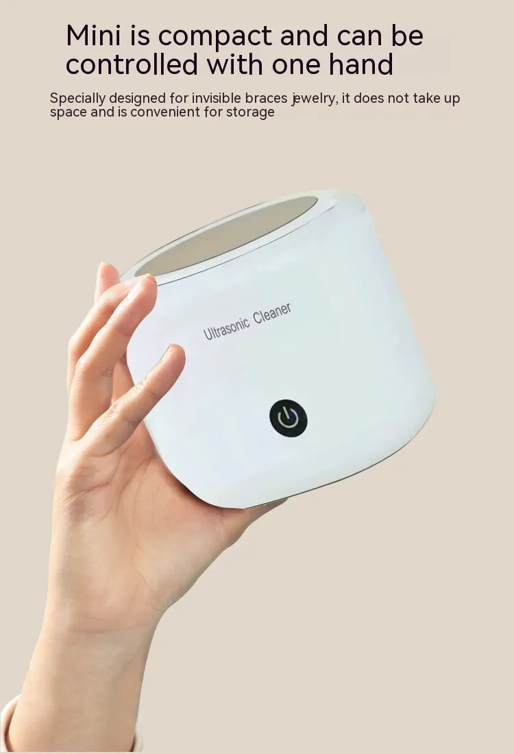 Mini Ultrasonic Retainer Cleaner